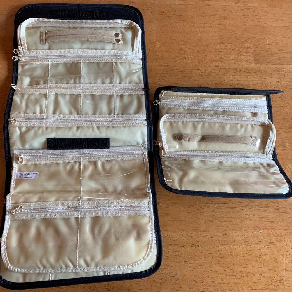 Jewelry case, black, portable, LIKE NEW!